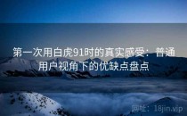 第一次用白虎91时的真实感受：普通用户视角下的优缺点盘点