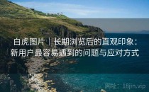 白虎图片｜长期浏览后的直观印象：新用户最容易遇到的问题与应对方式