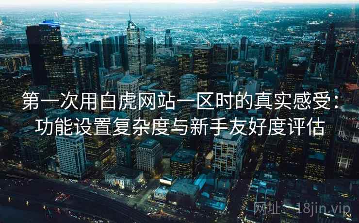 第一次用白虎网站一区时的真实感受：功能设置复杂度与新手友好度评估  第1张