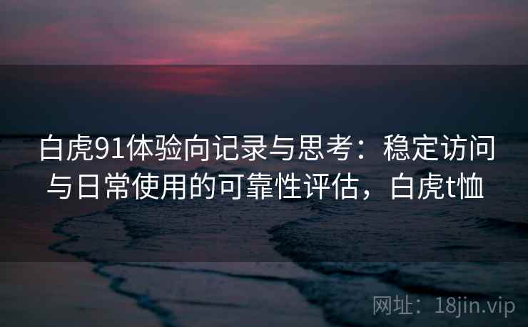白虎91体验向记录与思考：稳定访问与日常使用的可靠性评估，白虎t恤  第2张