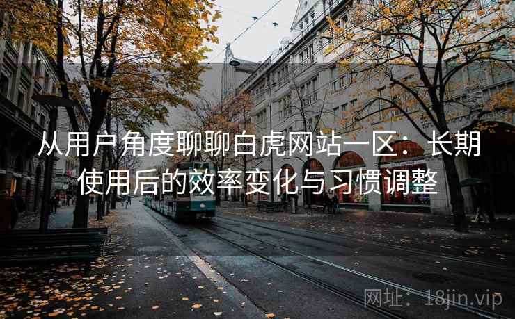 从用户角度聊聊白虎网站一区:长期使用后的效率变化与习惯调整 第2张 从用户角度聊聊白虎网站一区:长期使用后的效率变化与习惯调整 第2张