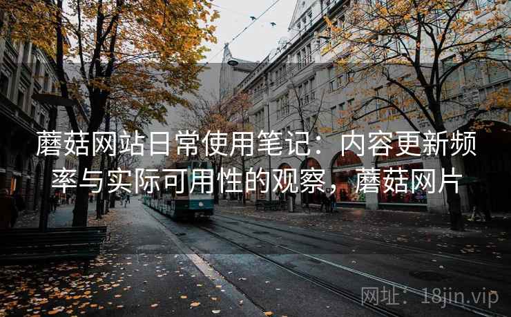 蘑菇网站日常使用笔记:内容更新频率与实际可用性的观察,蘑菇网片 第1张 蘑菇网站日常使用笔记:内容更新频率与实际可用性的观察,蘑菇网片 第1张