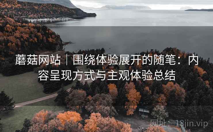 蘑菇网站｜围绕体验展开的随笔：内容呈现方式与主观体验总结  第2张